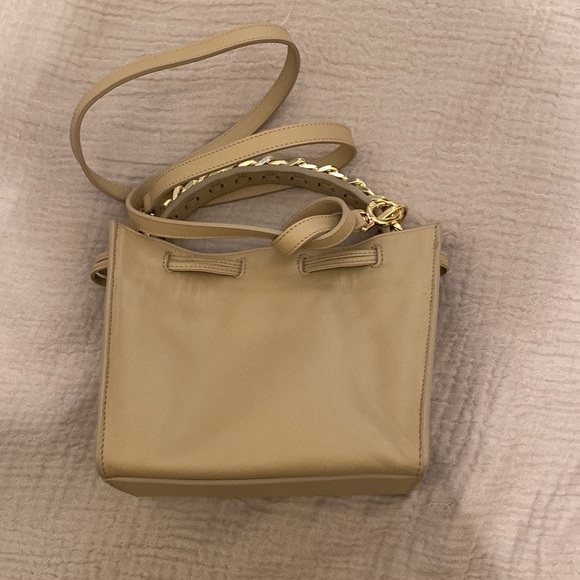 Anine Bing leather Ursula beige bag . Worn once . - Picture 6 of 8